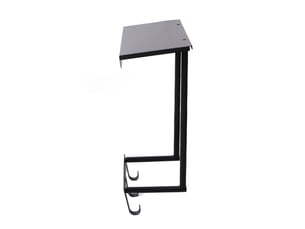 Porte serviette en fer, plateau de rangement de style simple pour salle de bain, mur