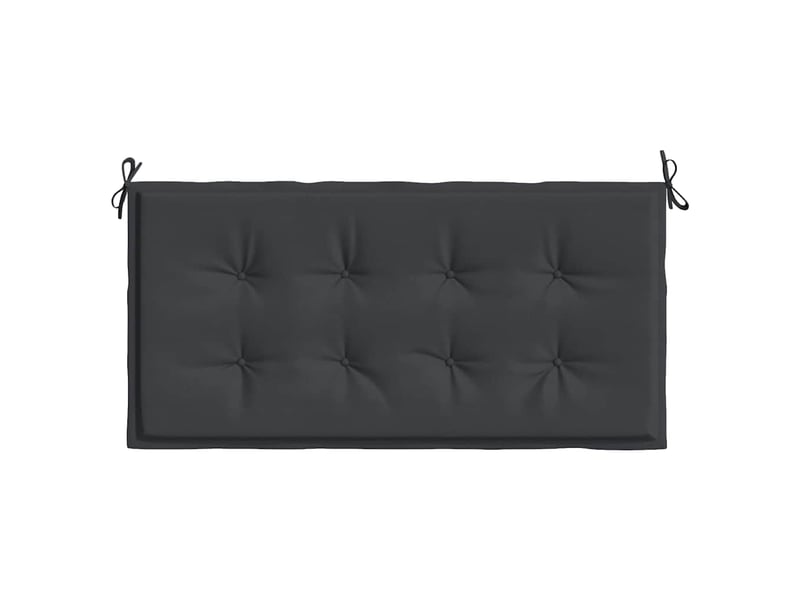  Coussin de banc de jardin, coussin d'assise noir 100x50x3 cm tissu oxford cf52770  - Conforama D