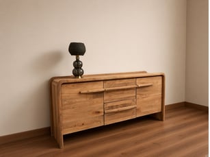 Buffet <strong>GEESE HOME</strong> <strong></strong> coloris bois foncé