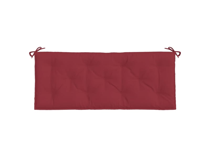  Coussin de banc de jardin, coussin d'assise rouge bordeaux 120x50x7 cm cf52811  - Conforama D