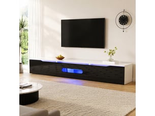 Meuble tv coloris bicolore 180 cm TCQPZ