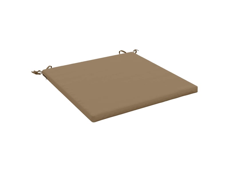  Coussin de siège, coussin d'assise 1 pièce soest 100 % polyester taupe cf55708  - Conforama A