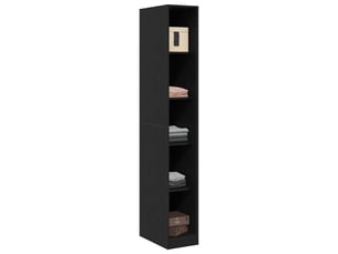 Armoire     <strong></strong> <strong></strong> coloris noir largeur 30 cm