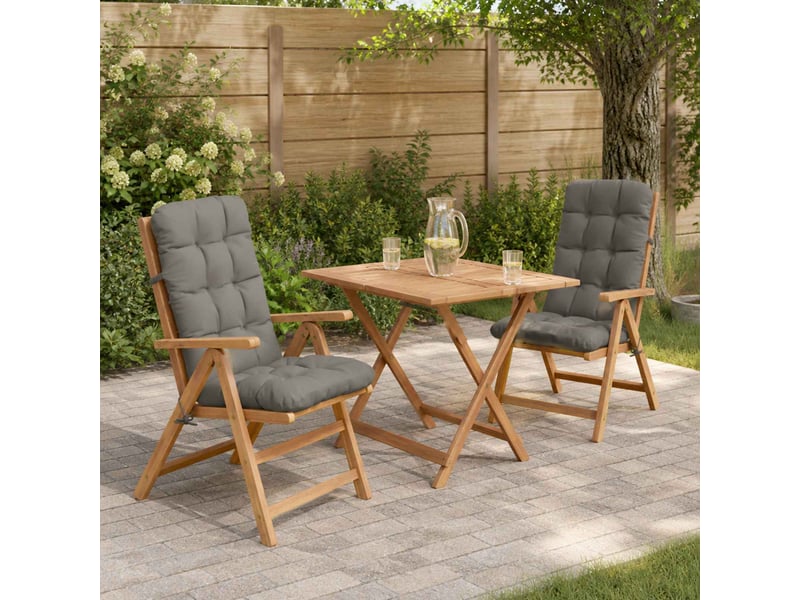  Lot de 2 coussins de chaise à dossier haut vianen cf59300  - Conforama B