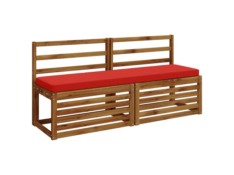 Coussin de banc, coussin d'assise, coussin pour chaisecanapé 1 pièce vught 100 % polyester rouge cf52161 - Conforama C