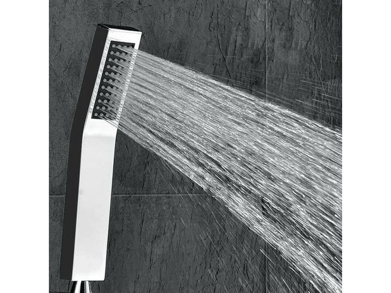  Pommeau de douche haute pression en laiton en forme de l, douche d'appoint à main entièrement en cuivre (galvanoplastie)  - Conforama A