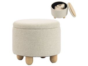 Pouf / repose pied <strong>PANGIVO</strong> <strong></strong> beige