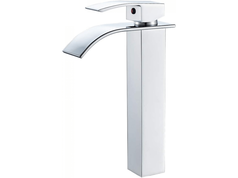  Robinet de lavabo, robinet de salle de bain cascade, hauteur 30 cm (argent) CC005312ZLS - Conforama A