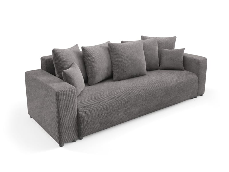 Canapé convertible evora gris anthracite - Conforama B