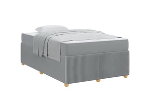 Lit 2 places 120x200cm coloris gris