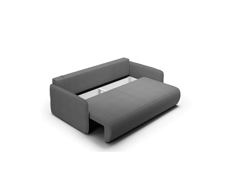  Canapé convertible 4 places forest gris anthracite  - Conforama D
