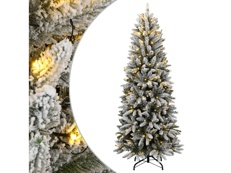  Sapin de noël - arbre de noël artificiel blanc chaud  - Conforama B