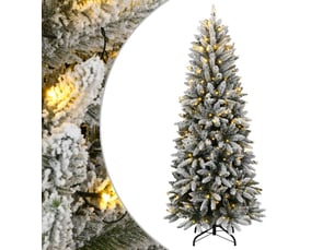 Sapin de noël - arbre de noël artificiel blanc chaud