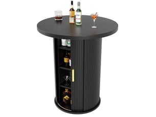 Bar coloris noir VIVRYN  - 60 cm