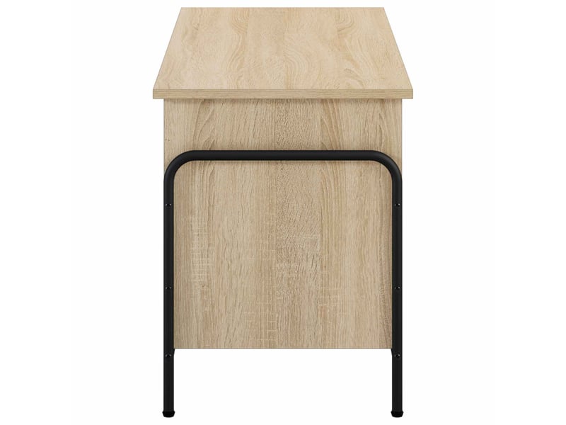 Boîte de rangement, coffre de rangement chêne sonoma 80x40x49,5 cm shl33222 - Conforama D