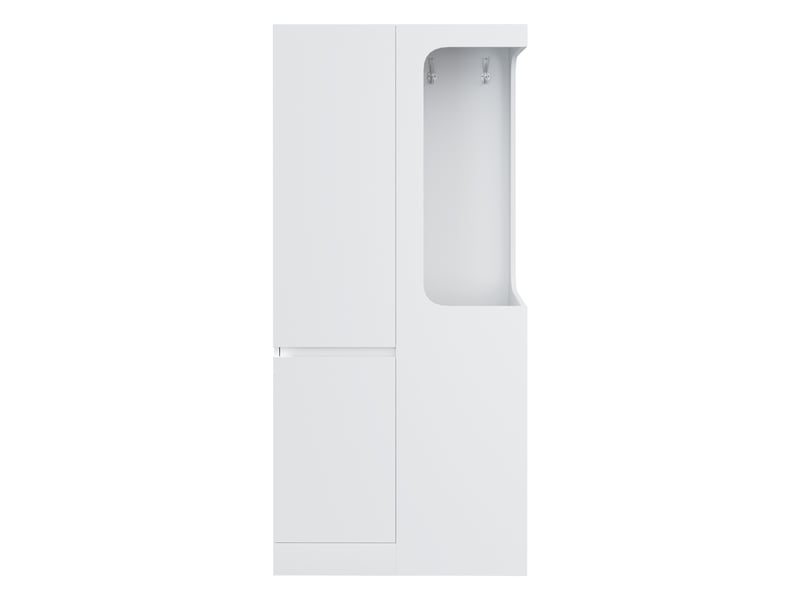  Armoire penderie 1 porte avec 4 tiroirs 70 x 40 x 170 cm LDB00431AAK - Conforama A