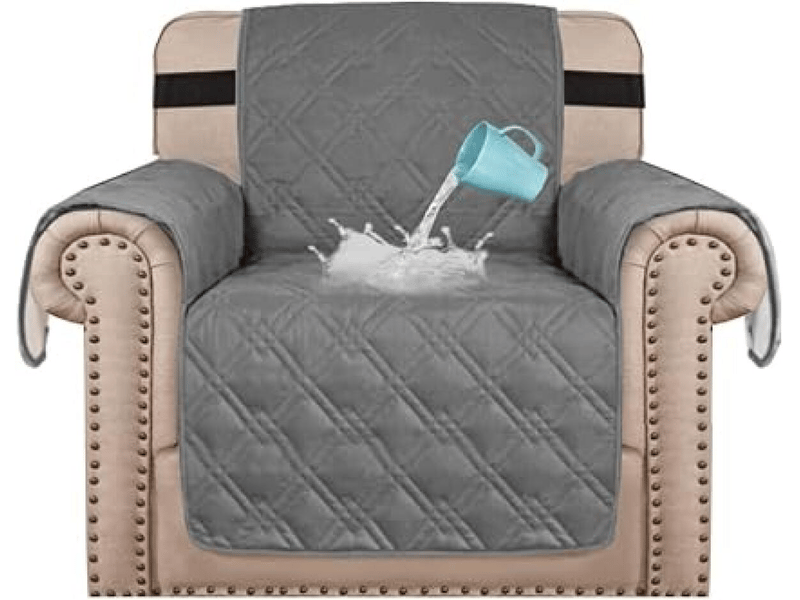  Housse de chaise - chaise n° 21, grise housse de fauteuil imperméable pour salon, adaptée aux animaux de compagniechiens, housse de canapé en cuir, protection pour m XLH-ZLS-009294ZLS - Conforama A