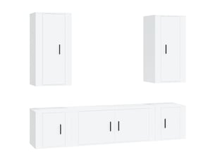 Meuble tv coloris blanc    