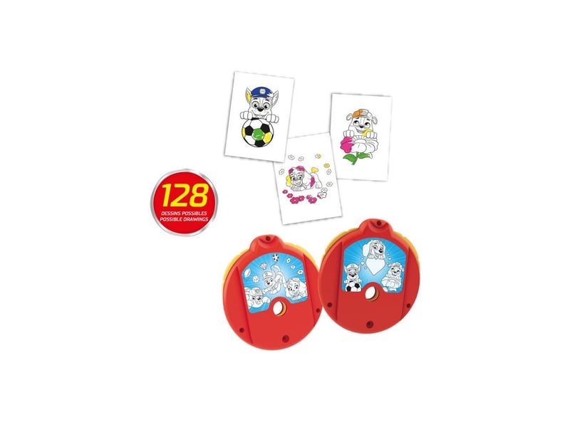  Projecteur dessin paw patrol 3+ focus ajustable avec 2 disques jusqu a 128 combinaisons SMO3032164304028 - Conforama C