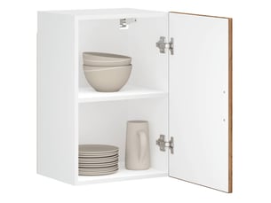 Meuble de rangement, armoire murale de cuisine porto vieux bois bois d'ingénierie shl8639