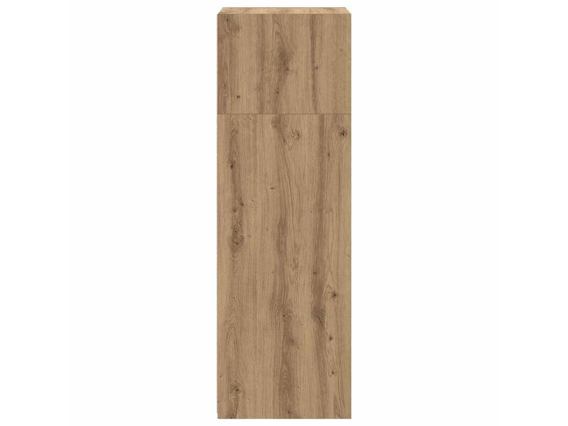  Buffet - haut armoire chêne artisanal 50 x 41 x 124 cm bois d'ingénierie  - Conforama E