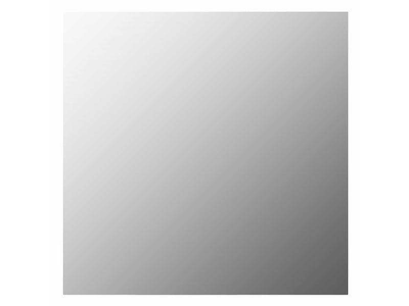  Miroir mural avec lampes led carré verre cf62811  - Conforama D