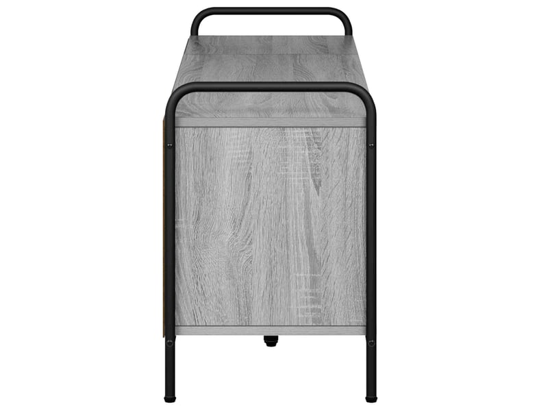  Meuble tv, banc tv 140x39,5x50 cm sonoma gris bois d'ingénierie  - Conforama D