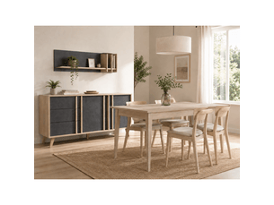 Buffet <strong>MEUBLORAMA</strong> <strong></strong> - 180 cm coloris bois clair
