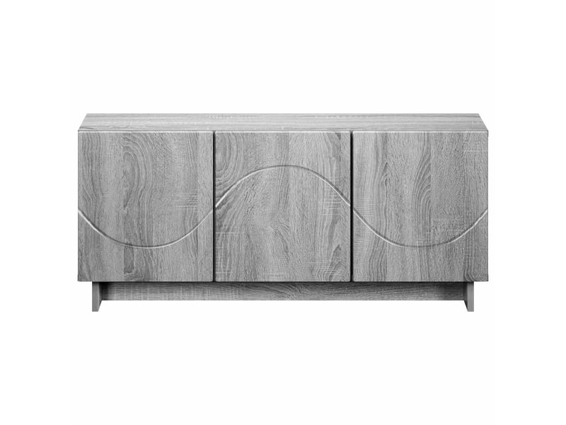  Meuble tv moderne, banc tv 90x34,5x40 cm sonoma gris bois d'ingénierie shl54648  - Conforama D