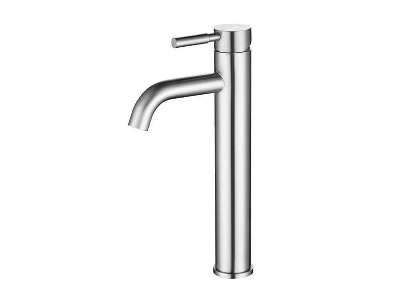  Robinet de salle de bain eau froide et chaude – buse courbée surélevée  - Conforama A