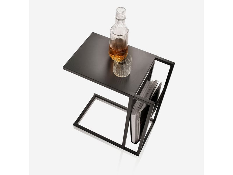  Tablette multifonction en métal avec poche de rangement mito  - Conforama C