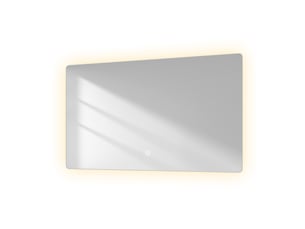 Emke miroir led salle de bain rétroéclairé  60x100 cm, interrupteur tactile, fonction mémoire, 3 couleurs