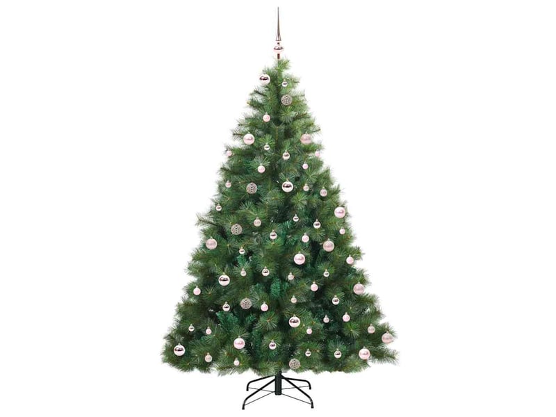 Sapin de noël, arbre de noël artificiel avec 300 led vert 240 cm pe et pvc cf61259 - Conforama D