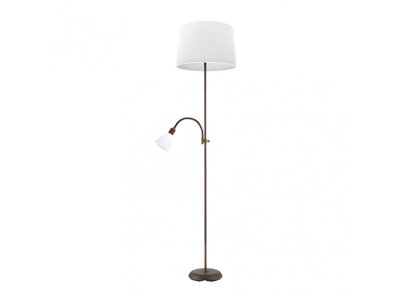  Lampadaire fabrilamp rilon e14 coloris marron 175,5 x 40 x 40 cm 175242002 - Conforama A