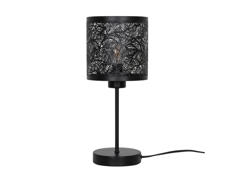 Lampe Métal 35.5 cm noir MOLLY - Conforama A