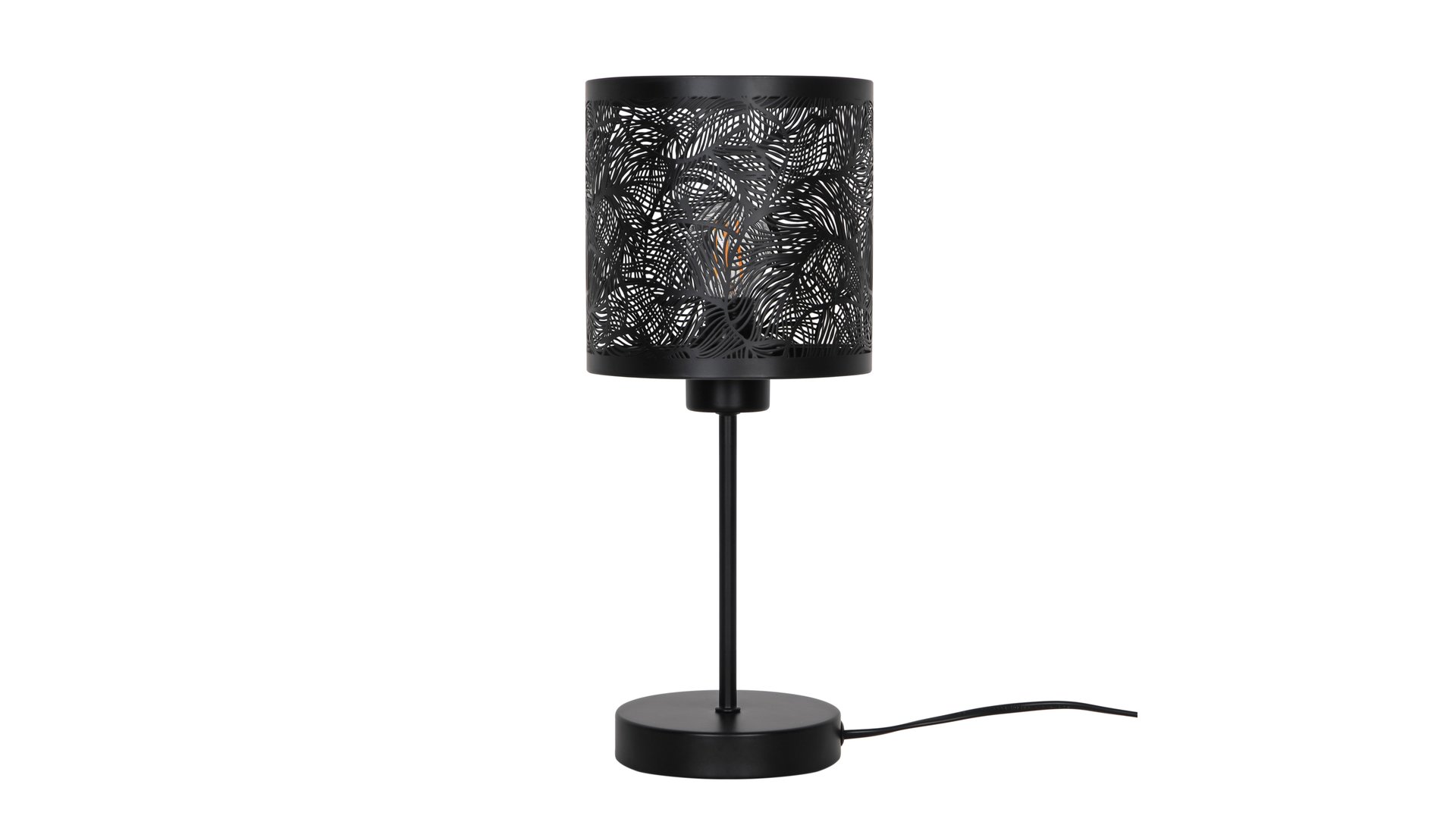 Lampe Métal 35.5 cm noir MOLLY noir 36 Conforama