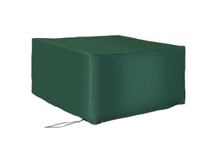 Housse de protection pour mobilier de jardin, tissu oxford 600d, vert, 135 x 135 x 75 cm