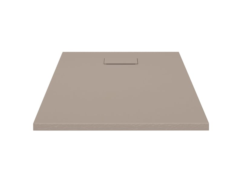 Receveur de douche base de douche bac de douche réceptacle de douche salle de bain toilette salle d’eau maison intérieur smc 100x70 cm marron 02_0001968  - Conforama C