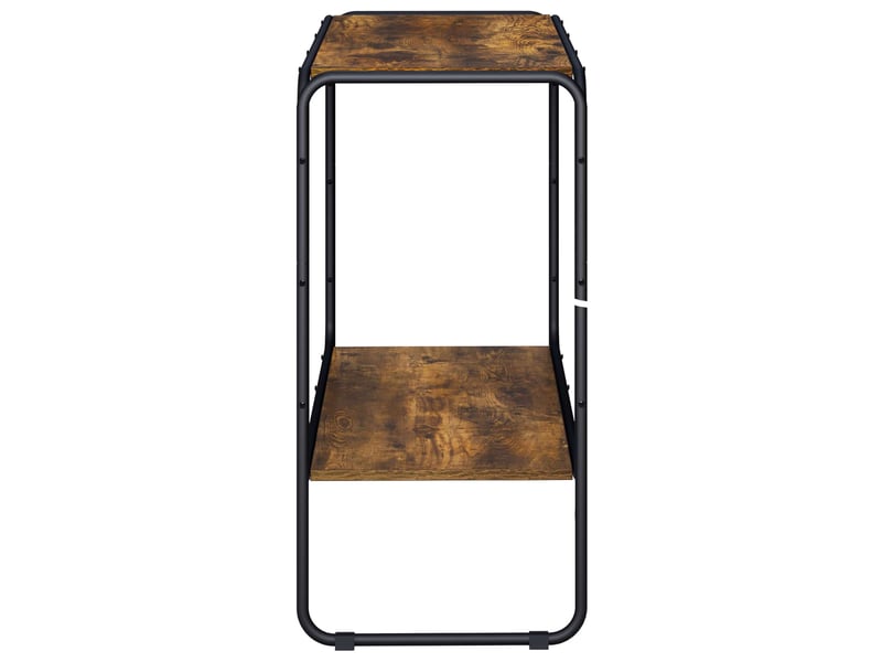  Buffet salon, buffet de rangement chêne fumé 93.5x38x75 cm bois d'ingénierie  - Conforama D