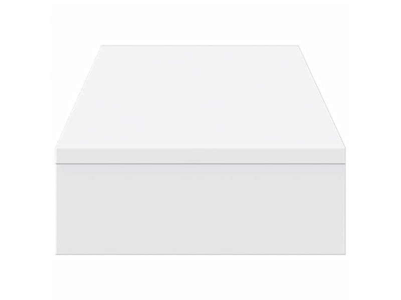  Support de moniteur table meuble bureau 100 x 27 x 10 cm bois d'ingénierie blanc 02_0044831  - Conforama C