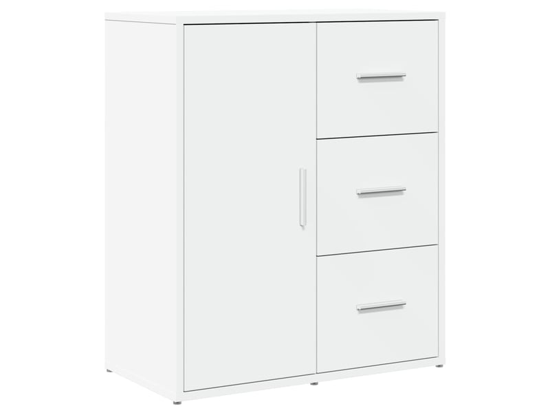  Buffets 2 pcs - bahut - meuble de rangement blanc 60x31x70 cm bois d'ingénierie  - Conforama D