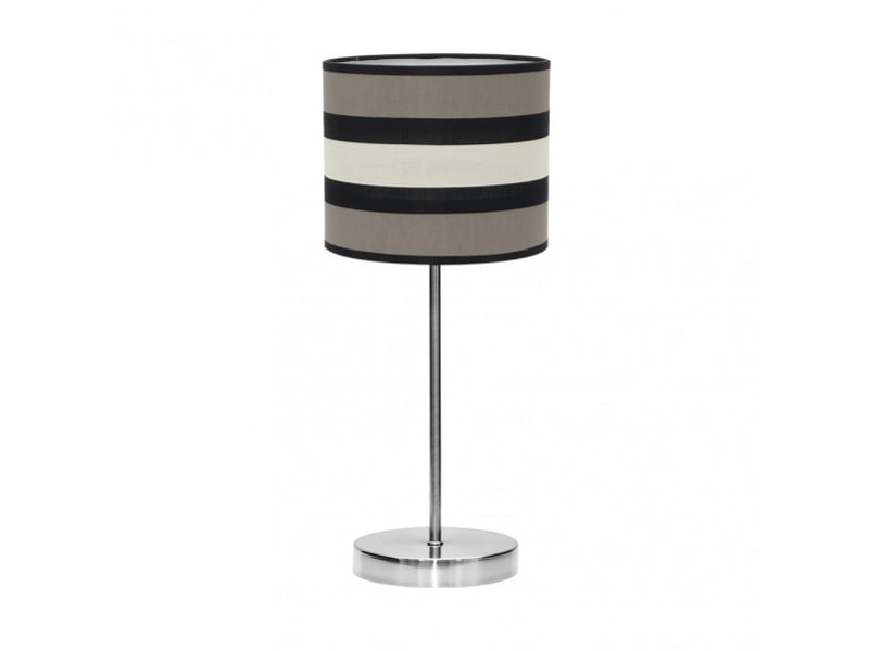  Lampe à poser fabrilamp karla taupebeige 1 x e14 42 x 17 x 17 cm 171271058 - Conforama A