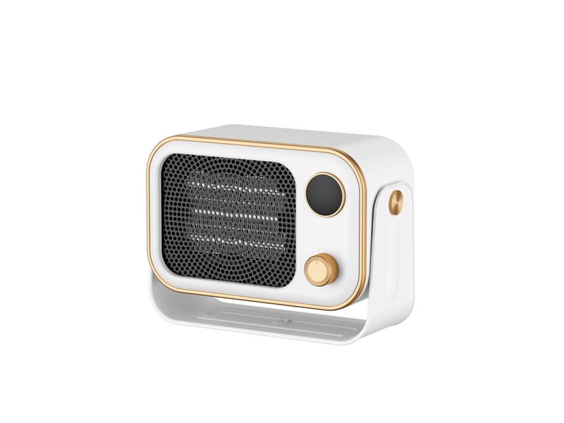  Chauffage soufflant portable en céramique ptc avec fonction de chauffage rapide, protection contre la surchauffe et le basculement (blanc YSK0006100SJY - Conforama A
