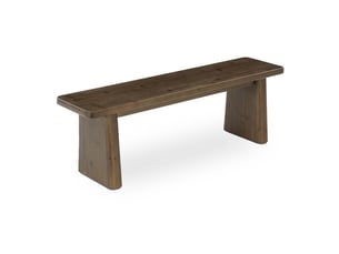 Banc  coloris marron <strong>TRIBESIGNS</strong> <strong></strong> - 140 cm