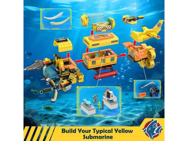  Caserne de pompiers en construction 775 pieces 6+ avec led  - Conforama E