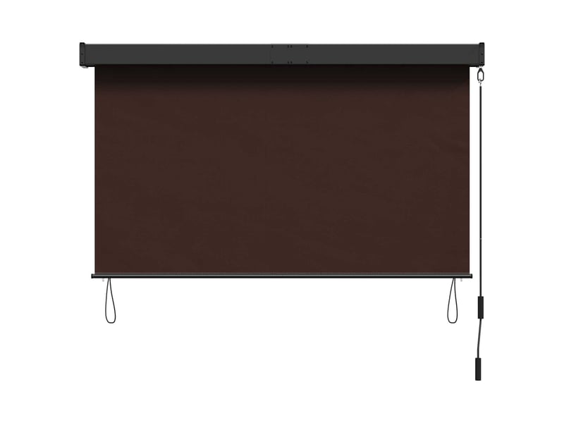  Store enrouleur, store à rouleau marron 160 x 250 cm tissu et aluminium cf45301  - Conforama A