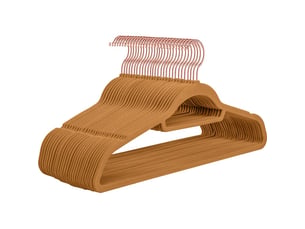 Lot de 30 cintres antidérapants en abs floqué, pour le rangement de vêtements à la maison. Porte-vêtements magique et sans coutures.........