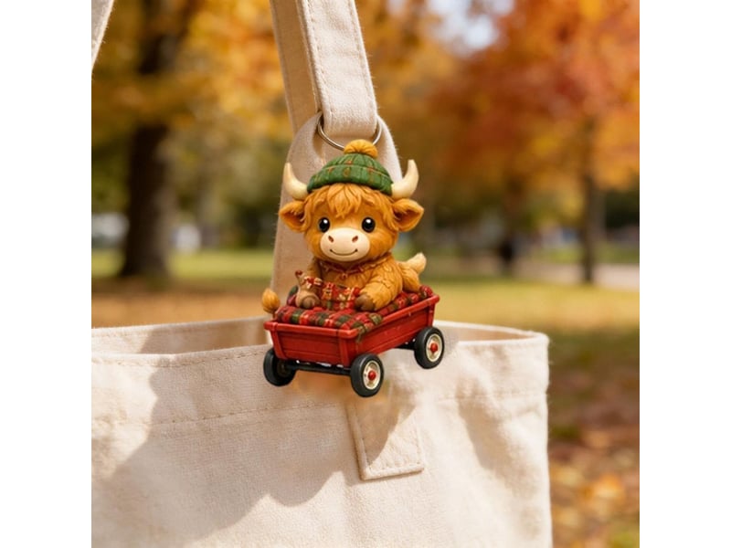  Calendrier de l'avent 2026 highland cow – 24 ornements en acrylique à collectionner, déco de noël  - Conforama D