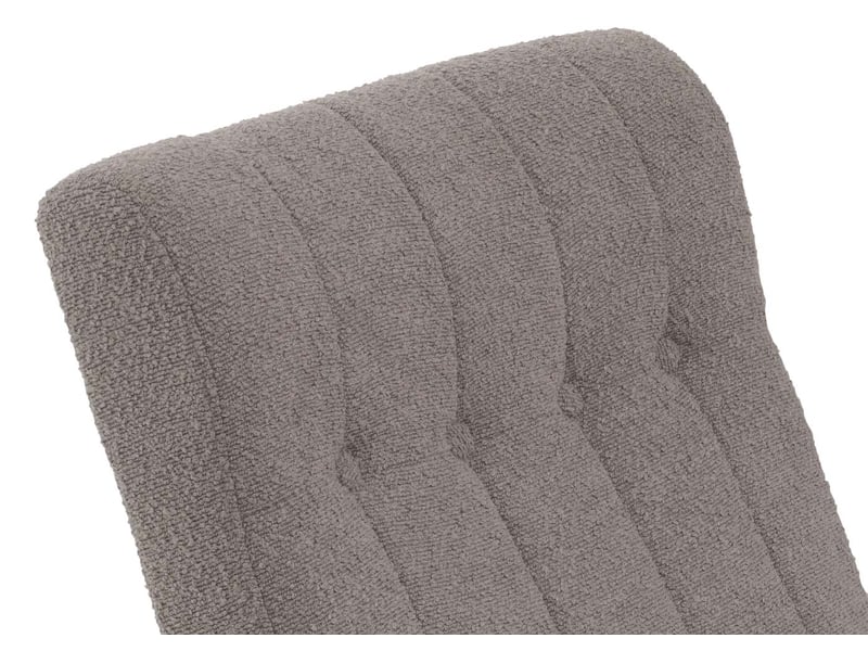  Fauteuil à bascule moderne avec armoires et nosag 97 x 64 x 85 cm confort optimal ambiance cosy en bois gris 04_0009813  - Conforama D