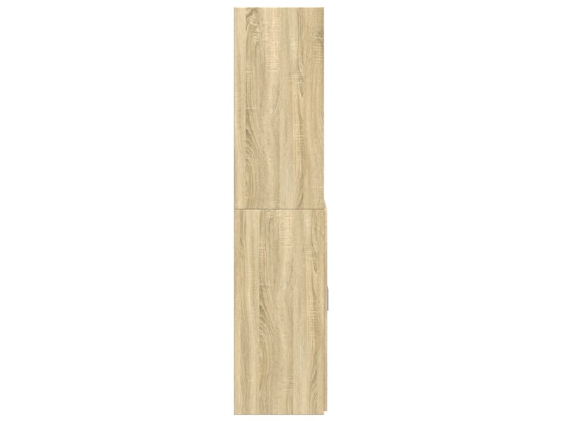  Buffet haut - bahut - meuble de rangement chêne sonoma 70x42,5x185 cm bois d'ingénierie  - Conforama E